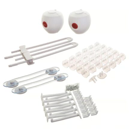 Dreambaby White Plastic Home Safety Basics Kit 46 pk